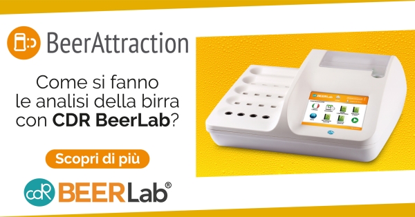 CDRBeerLab, sistema di analisi chimiche per il controllo della birrificazioen, a BeerAttraction 2017 